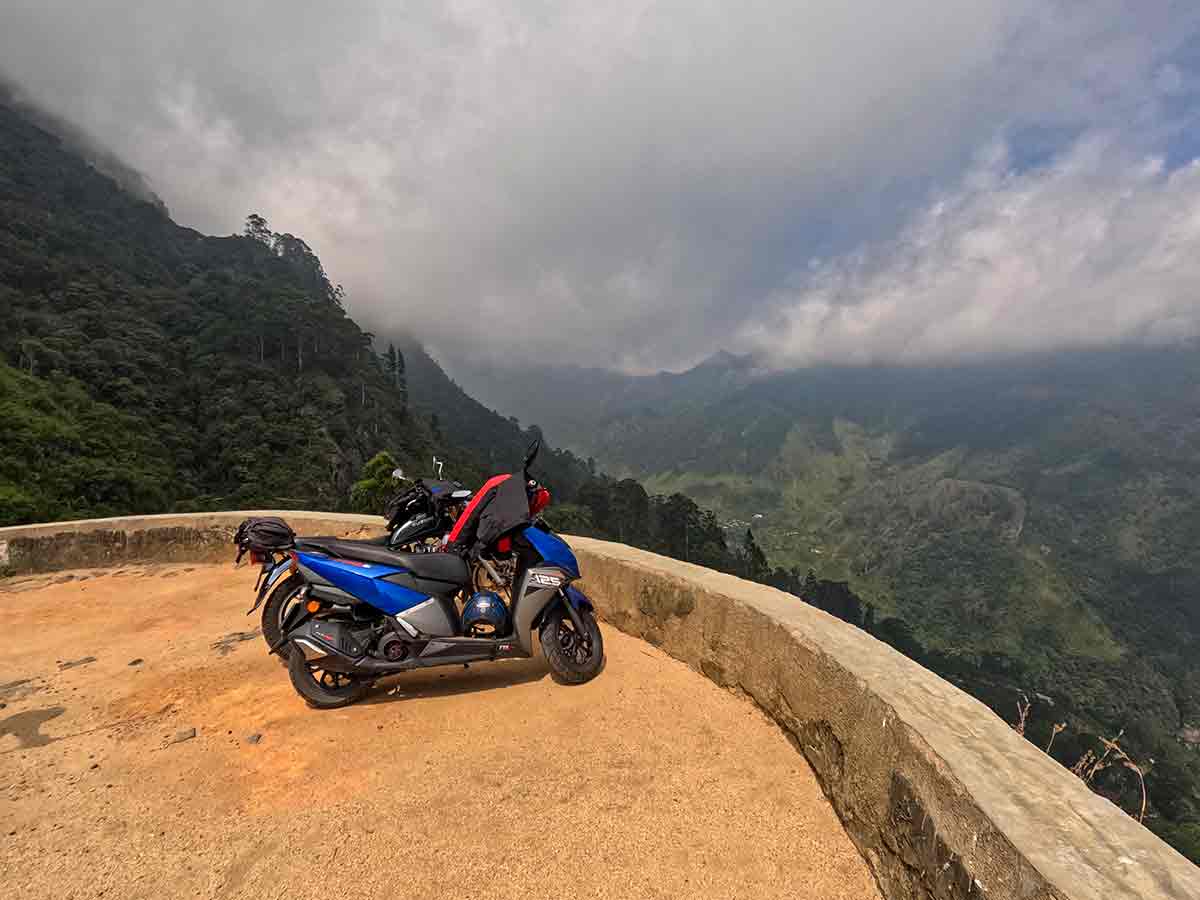 Nonpareil mountain road leading to Baker's Bend